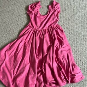 Girls flutter twirl dress